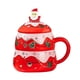 thumbnail image 2 of Juego de 2 Tazas de Cerámica Navideñas con Diseño Creativo para Disfrutar del Té Festivo mayimx Taza de café impresa, 2 of 9