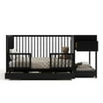 thumbnail image 4 of Graco Teddi 5-in-1 Convertible Baby Crib and Changer with Drawer, Black, 4 of 8