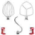 thumbnail image 1 of Juego de accesorios de acero inoxidable de 3 piezas para KitchenAid 5-6QT, 1 of 7