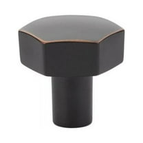 Emtek 86457 Us10B 1.125 in Mod Hex Cabinet Knob in Bronze