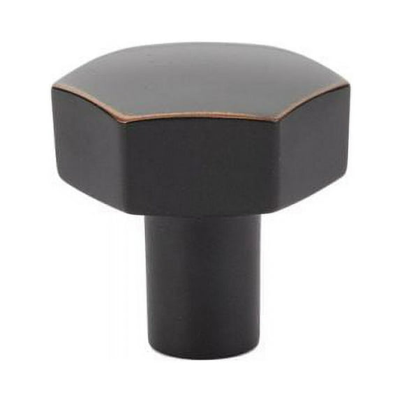 Emtek 86457 Us10B 1.125 in Mod Hex Cabinet Knob in Bronze