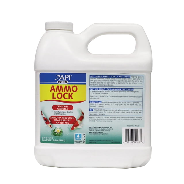 Detoxificador de Amoníaco API POND AMMO LOCK Botella de 1,9 L