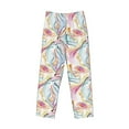 thumbnail image 6 of Daiia Abstract Marble Texture Men's Sleep Pant with Pockets and Drawstring,Pajama Pants-X-Large, 6 of 9