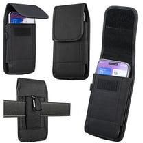 Cell Phone Holster for Samsung Galaxy S25 Ultra S24 S23 Plus S22 S21 S20 FE Note 20 Ultra A13 A14 A15 A16 A35 A36 iPhone 12 13 14 15 16 Pro Max Belt Loop Holster Phone Pouch Holder Carrying Case