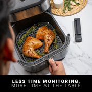 MEATER SE: Smart Bluetooth Meat Thermometer | Wireless Probe for Oven, Grilling, Smoking, BBQ & Air Fryer | Dual Sensors & Guided Cook System | Black Charger