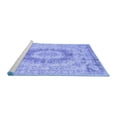 thumbnail image 2 of Ahgly Company Machine Washable Indoor Rectangle Persian Blue Traditional Area Rugs, 2' x 5', 2 of 4