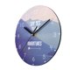 thumbnail image 1 of Tablero de densidad, reloj de pared redondo, tictac, movimiento de cuarzo, sala de estar, dormitorio, reloj decorativo Scienceny JJ23605-02B, 1 of 6
