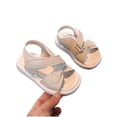 thumbnail image 5 of Bixock Toddler Sandals Summer Solid Color Open Toe Soft Sole Non Toddler Shoes Beach Breathable Boys Shoes, 5 of 6