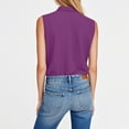 thumbnail image 5 of Cotton Linen Tank Tops for Women Button Down Sleeveless Shirt Gauze Breathable Blouses, S, 5 of 6