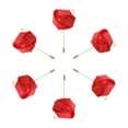 thumbnail image 1 of Ramilletes de rosa Unique Bargains 6 Pcs para Novios Ceremonia Boda rojo, 1 of 5