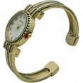 thumbnail image 4 of Blekon Collections Quartz Womens 30mm Outdoor Case Casual Cuff Bangle Watch, 4 of 5