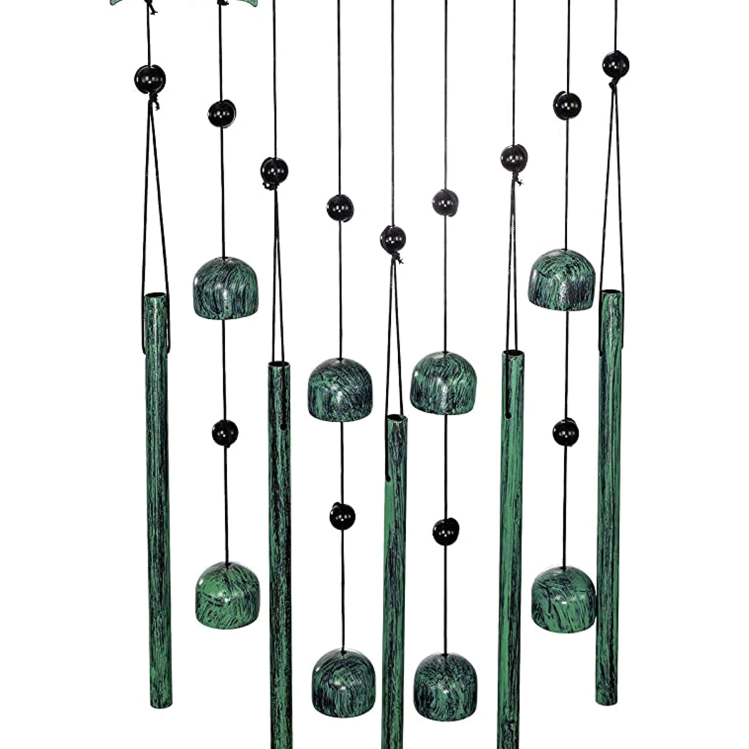 StealStreet Windspiel „Round Top Dolphin“ – Garten-Deko, 23 Zoll, Hängend