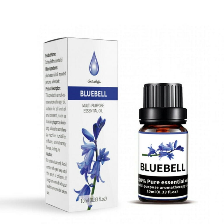 Niffpd 100% Pure Bluebell Essential Oil,(2 Pack) for Diffusers, Home Care, Candle Making, Fragrance, Aromatherapy 10ml/0.33fl.oz
