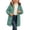 Green1, variant on Cethrio Girls Puffer Jackets Size 14-16, Warm Mid-length Zip up Windproof Winter Coats with Hood Pink