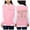 Pink, variant on Kids Toddler Baseball Jacket Casual Letterman Jacket Windbreaker Lightweight Coat