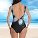thumbnail image 4 of Trajes de baño de una pieza para mujer, moda de verano, estampado para mujer, con cojín en el pecho y sin soporte de acero, bikini con tirantes sin espalda, traje de baño para mujer, 4 of 6