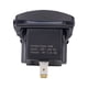 thumbnail image 1 of Adaptador de toma de corriente para cargador de motocicleta y coche con doble USB de 5 V y 3,1 A, 1 of 9