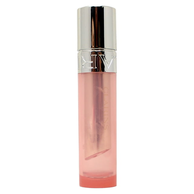 Clarins Lip Oil Balm With Trio Plant Oils 01 Pink 0.1 Ounce