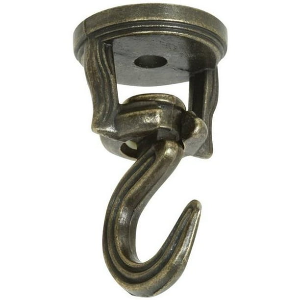 National Hardware 7180938 2 in. Swivel Swag Hook Plant Hardware