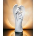 thumbnail image 2 of Ceramic Angel Figurine Pregnant Mother 9.5" Religious Gift Baby, 2 of 3