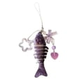 thumbnail image 3 of Llavero Pescado Acrílico Encantador Joyas Con Regalo () Rojo, 3 of 6