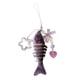 thumbnail image 3 of Llavero Pescado Acrílico Encantador Joyas Pez Regalo () Púrpura, 3 of 4