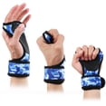 thumbnail image 2 of HJZ Training Gloves with Wrist Support Weightlifting & Fitness-Silicone Padding Pull Up Cross Training, WODs, Gym Workout, 2 of 5