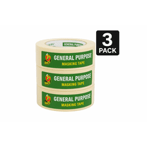 Duck Brand Masking Tape, 0.7 in x 60 yds, Multipurpose Painter’s Tape, 3-Pack Bundle