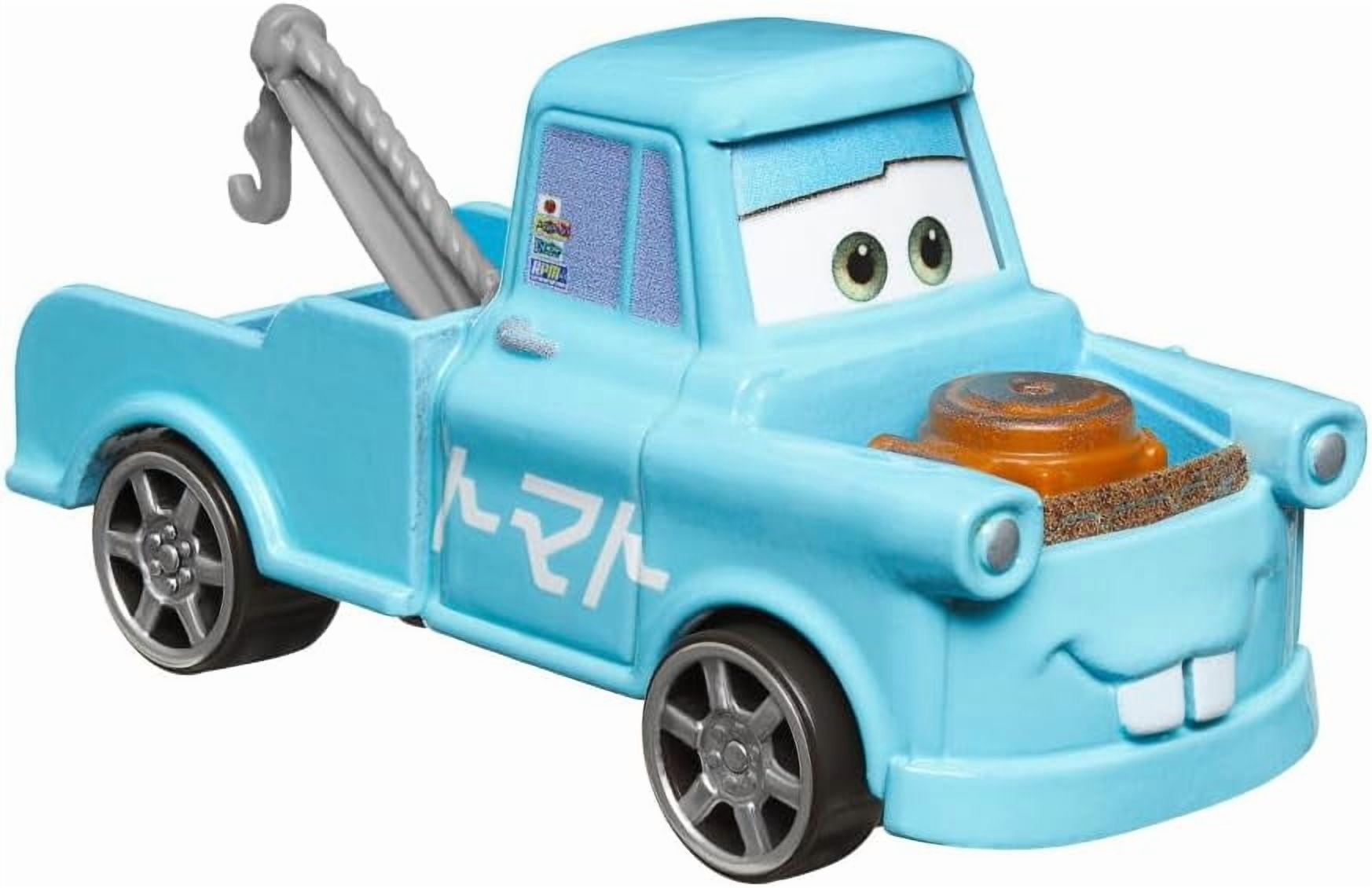 Disney Pixar Cars Movie Toon Drift Party Tokyo Mater Blue Toy Car