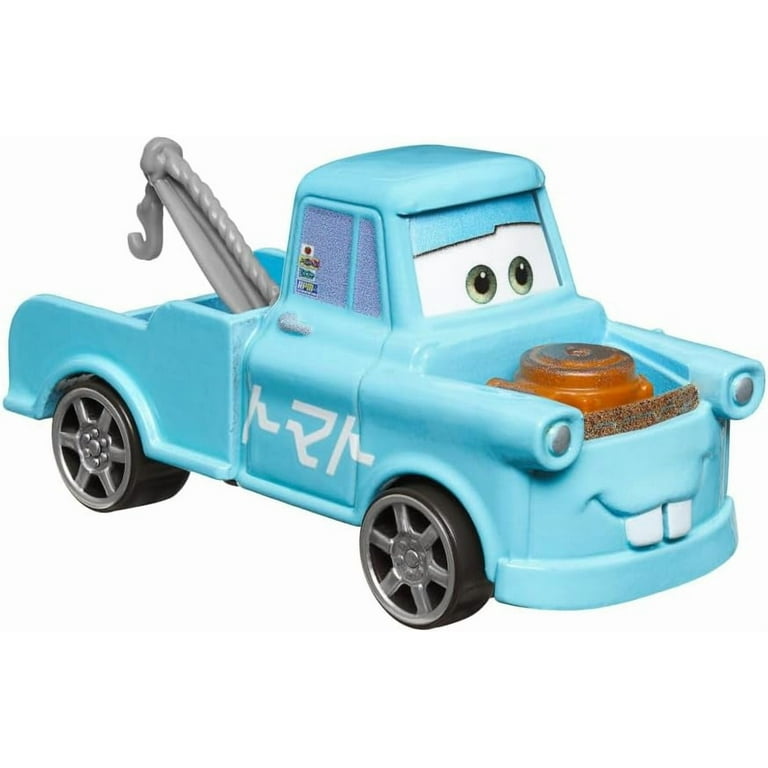Tokyo Mater ミニカー 青 トゥーン Disney Pixar Cars Movie Toon Drift Party Tokyo Mater Blue Toy Car