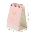ITSELFER Mini Desk Calendar Desk 20242025 Table Calendar Desktop