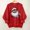 Red#07, variant on Yteetum Christmas Sweatshirts for Women Oversized Crewneck Graphic Printed Long Sleeve Shirts Women Casual Round Neck Loose Lightwieght Comfy Hoodless Sweatshirt