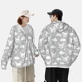 thumbnail image 3 of KLL Rabbit And Cloud Print Men's Women’s UPF 50+ Sun Protection Outdoor Hoodie Jacket Long Sleeve Fishing Hiking Performance Shirt-Medium, 3 of 6