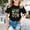 Black, variant on Girls Casual Math Print Tee Educational Graphic Top For Play And School Versatile Everyday Shirt Comfortable Youth Apparel T-Shirts Kids Short Sleeve Crewneck Solid Basic Tees Casual Tops