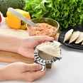 thumbnail image 5 of GOOHOCHY Pastry Maker Mold Stainless Steel Silver 1Pack 4.5X3.3in, 5 of 8