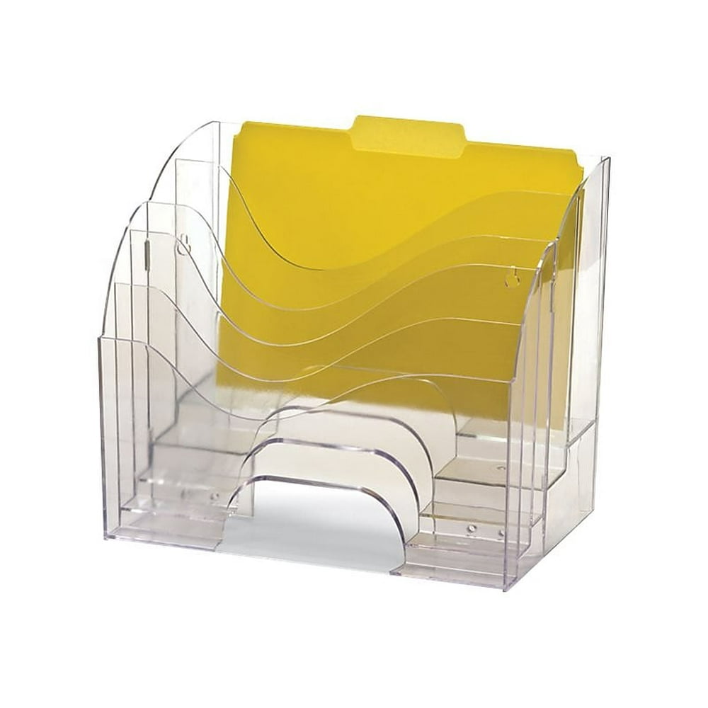 Officemate Plastic File Organizer Clear (22924)