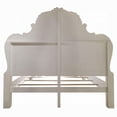 thumbnail image 5 of Ally California King Bed, Decorative Carved Inlay, Bone White Wood, 5 of 7