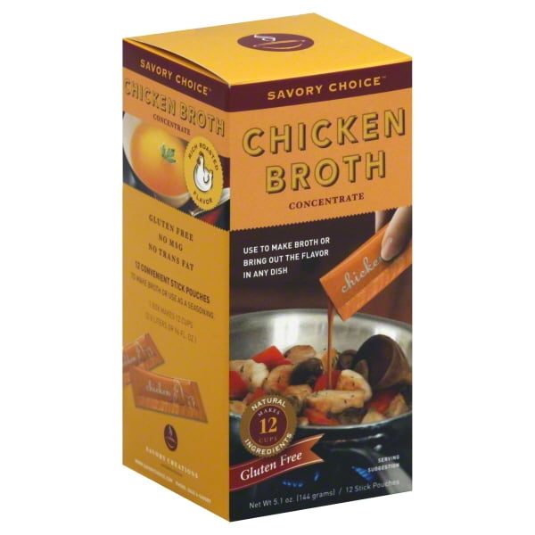 Savory Creations Savory Choice Broth Concentrate, 12 ea