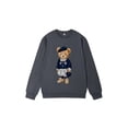 thumbnail image 4 of Women's Bear Graphic Sweatshirt Long Sleeve Pullover Top, 4 of 7