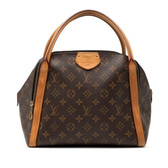 Pre-Owned Louis Vuitton Monogram Mare MM Handbag M41070 Brown Leather Women's LOUIS VUITTON