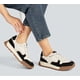 thumbnail image 3 of Zapatillas LUCKY STEP de lona con plataforma para mujer, color beige/negro, 3 of 9