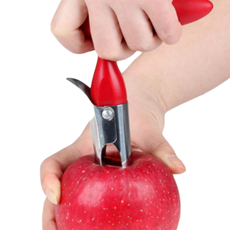 Black Core Remover Kitchen gadget utensil Healthy Apple Corer Stainless Steel 