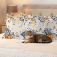 thumbnail image 3 of Thanksgiving Pumpkin Outdoor Pillow Covers 20"x12" Set of 2,Waterproof Throw Pillow Covers for Patio Furniture,Fall Farmhouse Eucalyptus Leaves Decorative Cushion Pillowcases for Garden Couch Sofa, 3 of 9