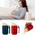 thumbnail image 4 of Stainless Steel Dysphagia Drinking Cup for Adults Spill Feeding Cup for Elderly, 4 of 5