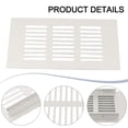thumbnail image 2 of Grille d'Aération en Aluminium 80*150-400mm Argentée avec Ventilation, 2 of 9