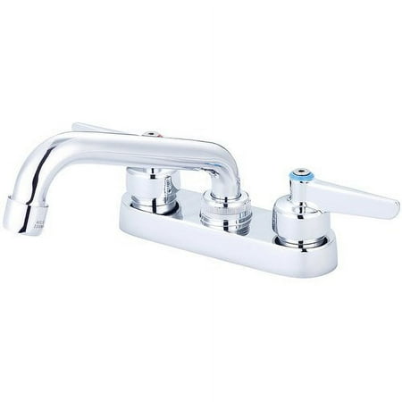 Central Brass Double Handle Centreset Laundry Faucet