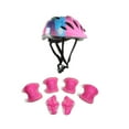 thumbnail image 2 of Matsuzay 1 Juego de casco con ruedas para niños, almohadilla ajustable para bicicleta para niños pequeños, rodillera deportiva para codo, Type2 NO2, 2 of 6
