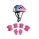 thumbnail image 1 of Bearachild Casco con ruedas para niños, equipo de protección deportivo ajustable para niños pequeños, rodillera, codera, protectores, patinete Type2 NO2, 1 of 6