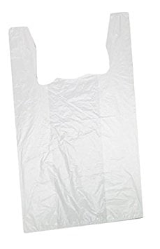 small white plastic bags