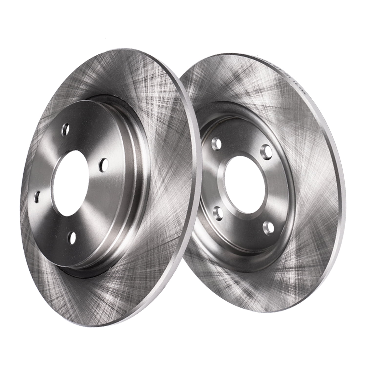 Detroit Axle - Brake Kit for 2004-2009 Kia Spectra Spectra5 2004 2005 2006 2007 2008 2009 Disc Brake Rotors Ceramic Brakes Pads Front and Rear Replacement : 2.99'' Center Hole for Rear Rotor